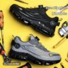 Unisex Anti-Smash Steel Toe Sneakers - Breathable, Indoor & Outdoor Work Shoes, Lace-Free Casual Hiking Shoes for Boys - Image 5